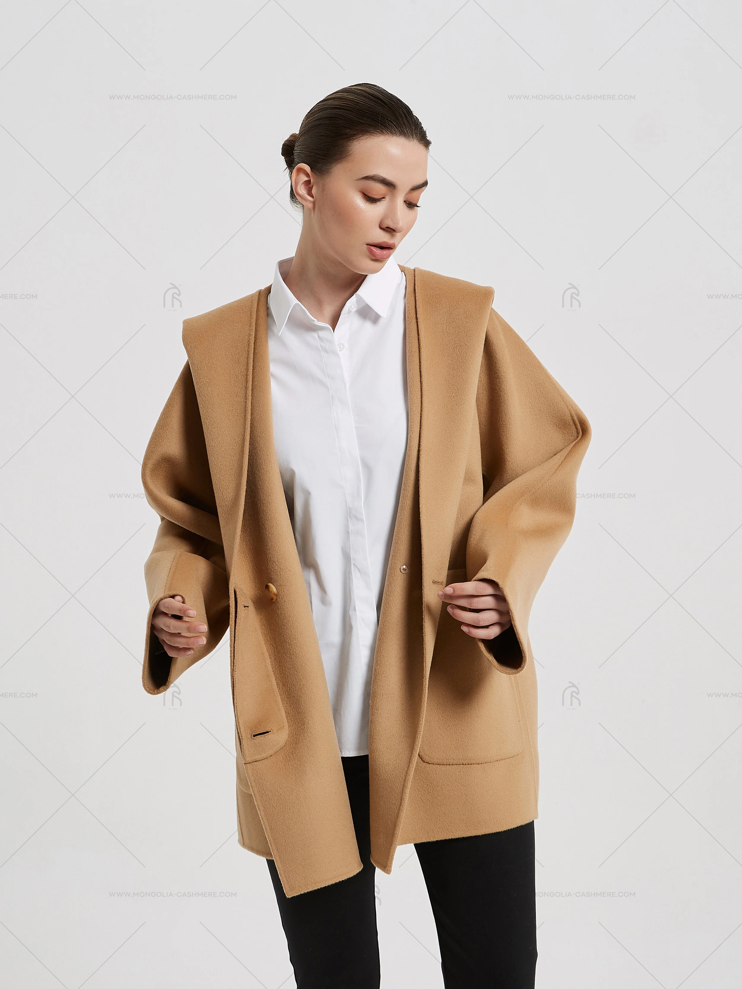 MC COAT HS01 Mongolia Cashmere Manufacturer The 1 Sustainable Cashmere Factory